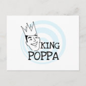 King Poppa T-shirts en geschenken Briefkaart (Voorkant)