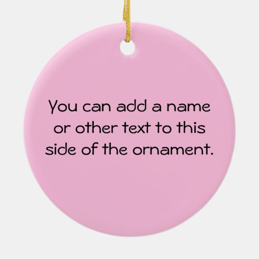 King Poppa T-shirts en geschenken Keramisch Ornament (Achterkant)