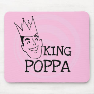 King Poppa T-shirts en geschenken Muismat