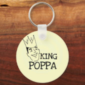King Poppa T-shirts en geschenken Sleutelhanger (Voorkant)