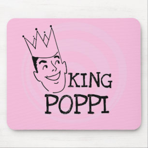 King Poppi T-shirts en geschenken Muismat