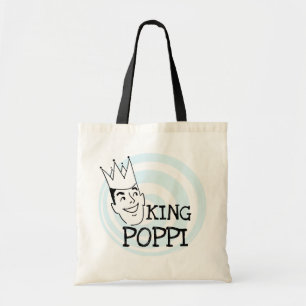 King Poppi T-shirts en geschenken Tote Bag