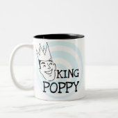 King Poppy T-shirts en cadeautjes Tweekleurige Koffiemok (Links)