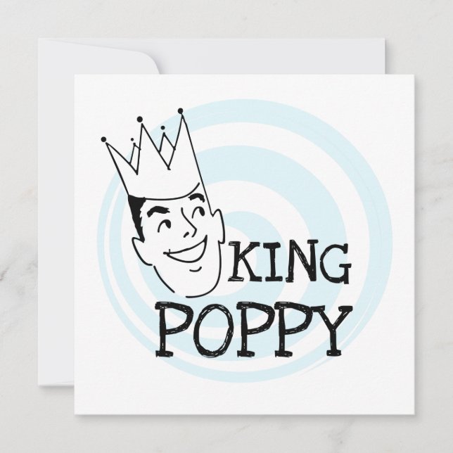 King Poppy T-shirts en geschenken (Voorkant)