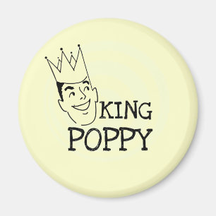 King Poppy T-shirts en geschenken Magneet