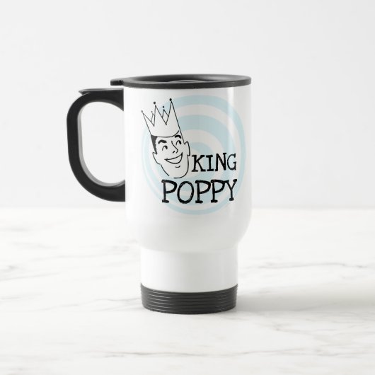 King Poppy T-shirts en geschenken Reisbeker (Links)