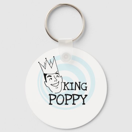 King Poppy T-shirts en geschenken Sleutelhanger (Voorkant)