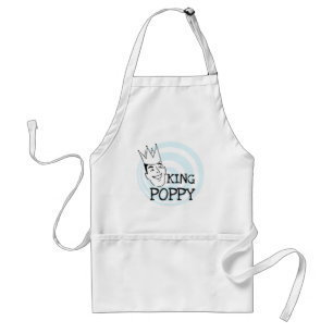 King Poppy T-shirts en geschenken Standaard Schort