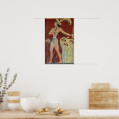 King-Priest of Prince with Lilies Poster (Keuken)