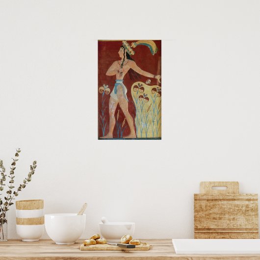 King-Priest of Prince with Lilies Poster (Keuken)