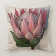 King Protea waterverf Pillow