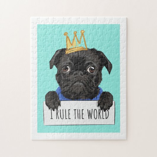 King Pug Legpuzzel (Verticaal)