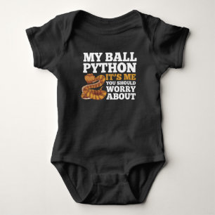 King Python Snake Funny Snake Owner Quote Romper