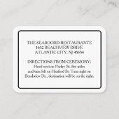 King & Queen - 3,5 x 2,5 Cartes de réception de ma (Dos)