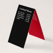 King&Queen Beards Royal Cocktail Menu (Dos)