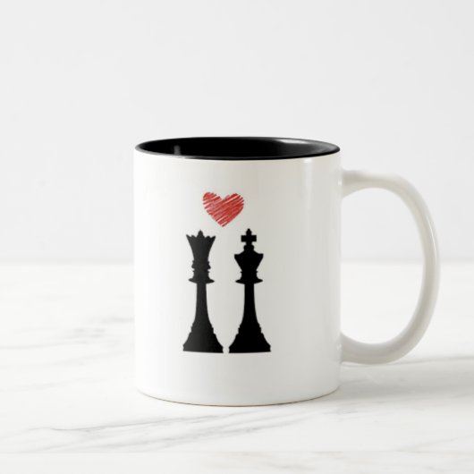 King & Queen Chess Mug (Droit)