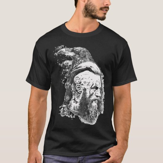 KING RAGNAR LOTHBROK - T-shirt Premium VIKINGS (Devant)