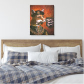 King Richard The Third Fox Canvas Afdruk (Insitu (Slaapkamer))