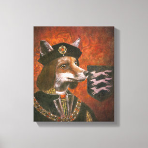 King Richard The Third Fox Canvas Afdruk