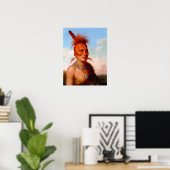 King’s ”Wicked Chief” poster (Bureau à domicile)