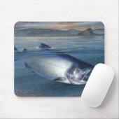 KIng Salmon Mousepad Muismat (Met muis)