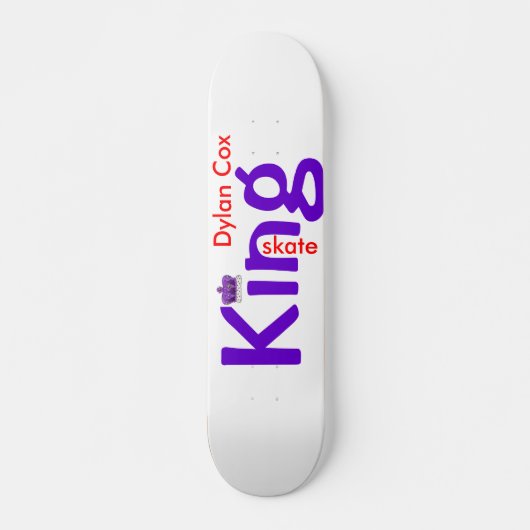King Schaats Skateboard (Voorkant)