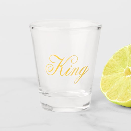 King Shot Glass Shot Glas (Voorkant)
