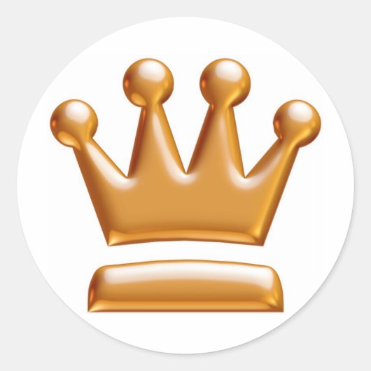 King Size Stickers..! Ronde Sticker (Voorkant)