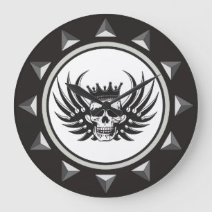 King Skull met Wings Grote Klok