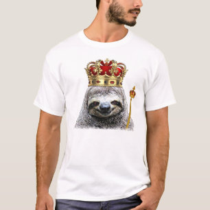 King sloth T-shirt