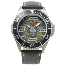 King Squid Skull Carpe Diem Horloge
