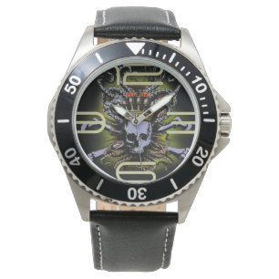 King Squid Skull Carpe Diem Horloge