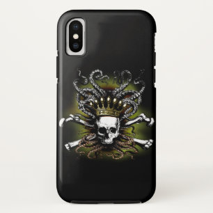 King Squid Skull iPhone X Hoesje