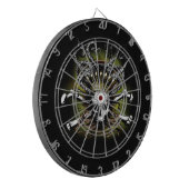 King Squid Skull Dartboard Dartbord (Voorkant Links)
