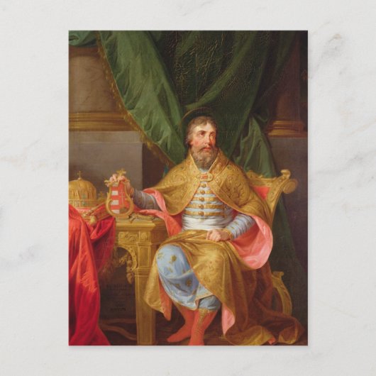 King Stephen Briefkaart (Voorkant)