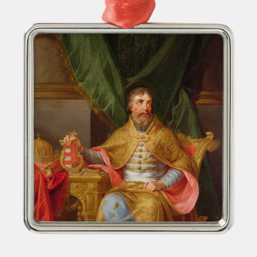 King Stephen Metalen Ornament (Voorkant)