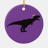 King T-Rex Keramisch Ornament (Voorkant)