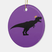 King T-Rex Keramisch Ornament (Links)