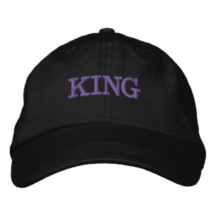 KING Texte/Nom Personnalisé Casquettes et Casquett