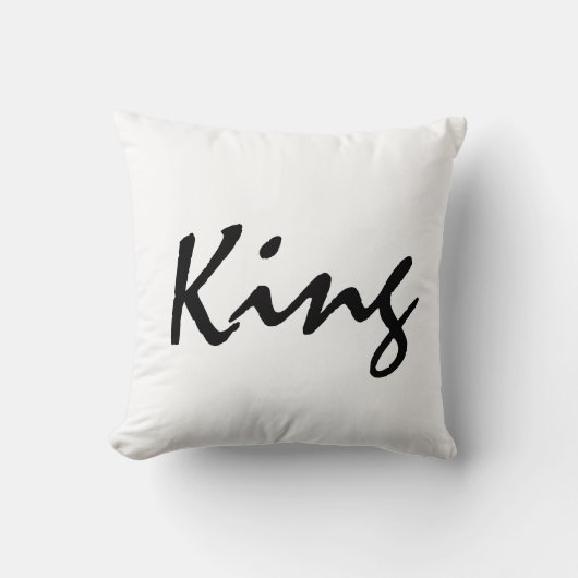 King Throw Decorative Bedroom Pillow Kussen (Voorkant)