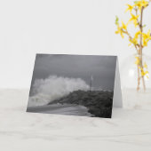 King Tide Waves op West Port, WA Kaart (Gele Bloem)