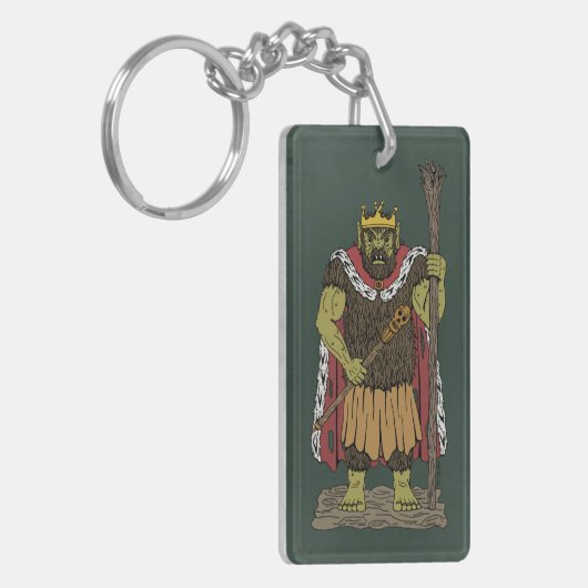 King Troll Sleutelhanger (Voorkant Links)