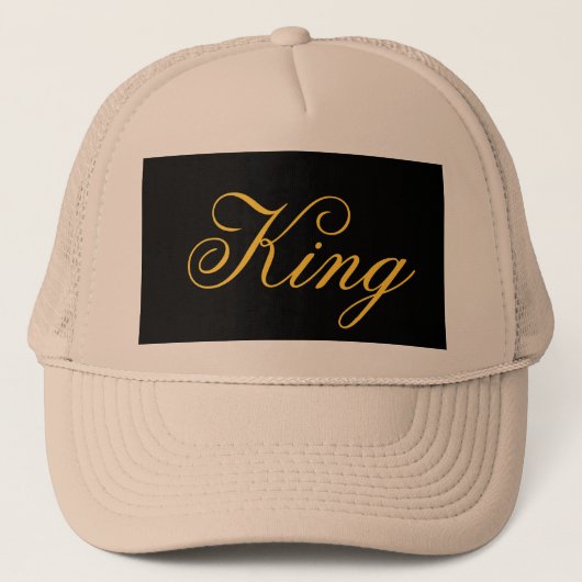 King Trucker Hat Pet (Voorkant)