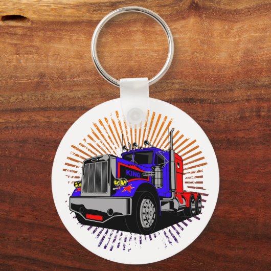 King Trucker Sleutelhanger (Voorkant)