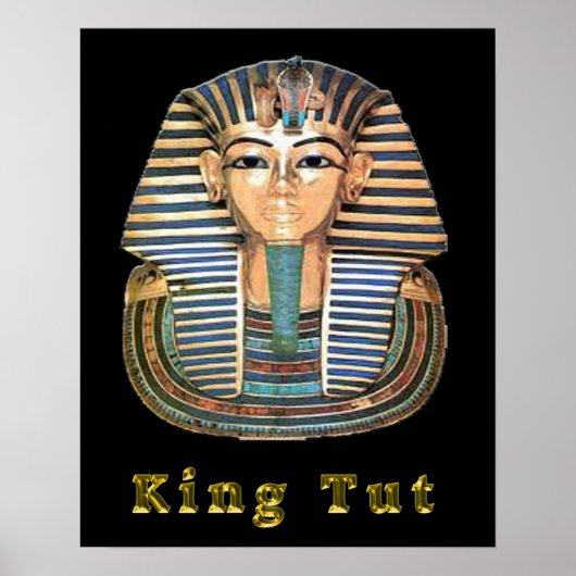 KIng Tut art Poster (Voorkant)
