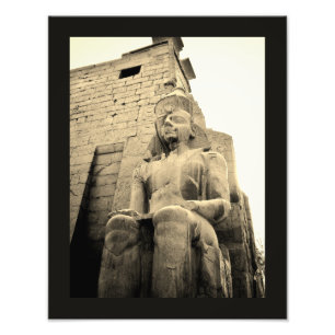 King Tut bij Karnak Foto Afdruk