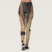 King Tut Egyptian Ankh Tablet Leggings (Achterkant)