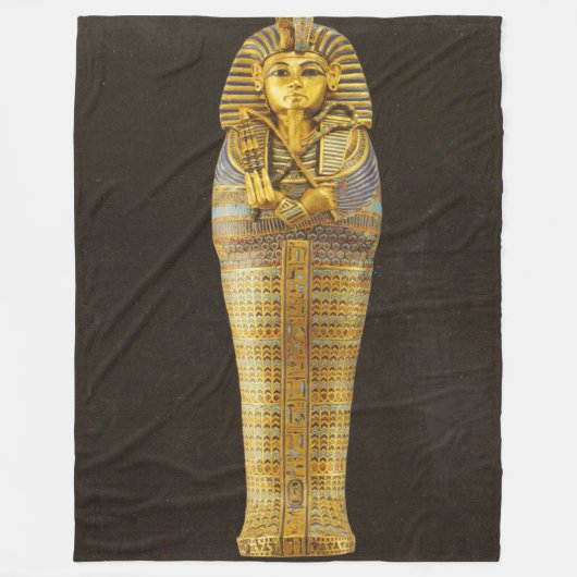 KING TUT Fleece Blanket (Voorkant)