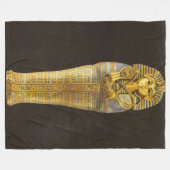 KING TUT Fleece Blanket Deken (Voorkant (Horizontaal))