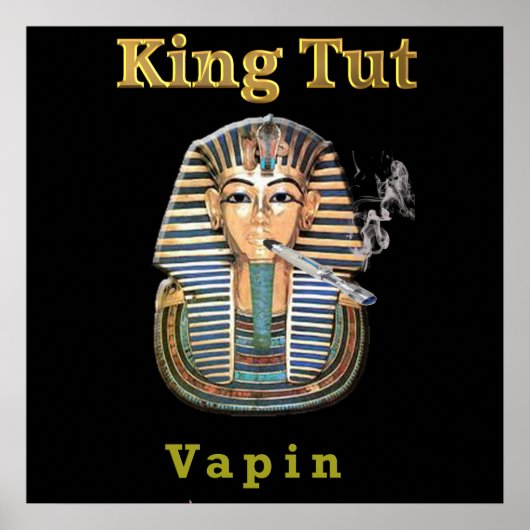 King tut grappig poster (Voorkant)